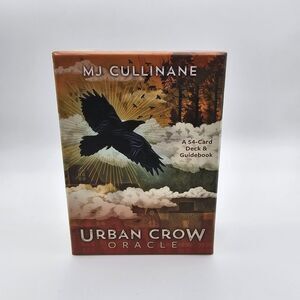Urban Crow Oracle Cards MJ Cullinane, 54-Card Deck with Guidebook
